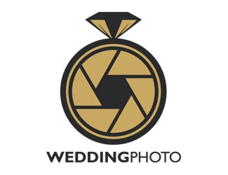 Projekt graficzny logo dla firmy online Wedding Photo