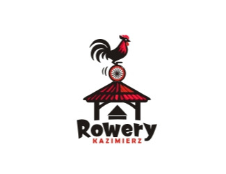 Projekt logo dla firmy ROWERY KAZIMIERZ | Projektowanie logo