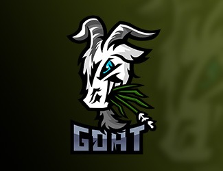 Projektowanie logo dla firm online GOAT (twoja nazwa)