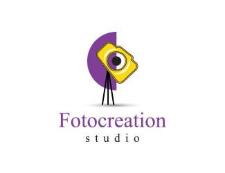 Projekt logo dla firmy Fotocreation | Projektowanie logo