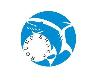 Projektowanie logo dla firm online Round Shark