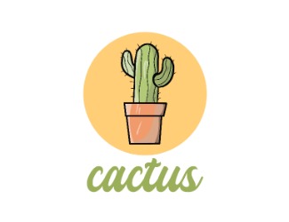 Projekt logo dla firmy Cactus | Projektowanie logo