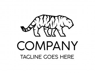 Projekt logo dla firmy Tygrys | Projektowanie logo