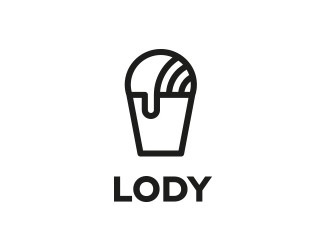 Projekt graficzny logo dla firmy online LODY