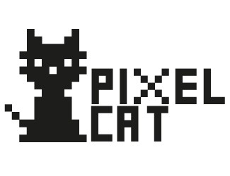 Projektowanie logo dla firmy, konkurs graficzny pixel cat