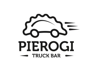 Projekt graficzny logo dla firmy online Pierogi