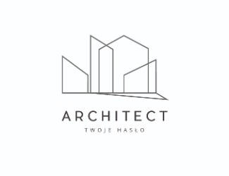 Projekt logo dla firmy Architect house | Projektowanie logo