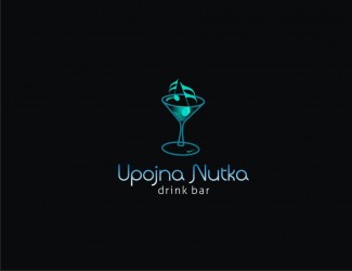 Projektowanie logo dla firm online Drink bar