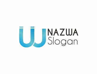 Projekt logo dla firmy W lub UJ logo | Projektowanie logo
