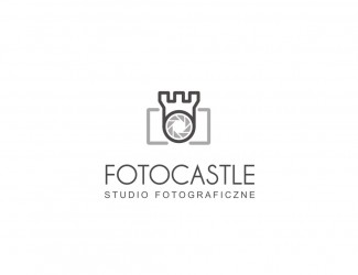 Projekt logo dla firmy FotoZamek | Projektowanie logo