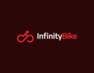 Projekt logo dla firmy InfinityBike | Projektowanie logo
