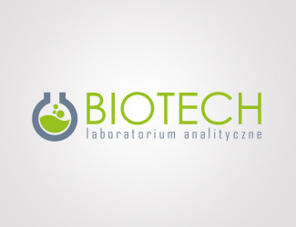 Projekt graficzny logo dla firmy online Biotech