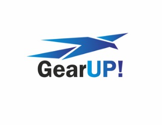 Projekt logo dla firmy GearUP | Projektowanie logo