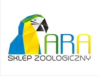 Projekt logo dla firmy ARA papuga | Projektowanie logo