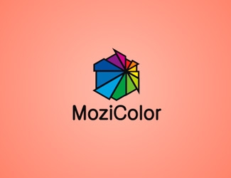 Projektowanie logo dla firmy, konkurs graficzny MoziColor