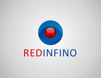 Projekt graficzny logo dla firmy online REDINFINO