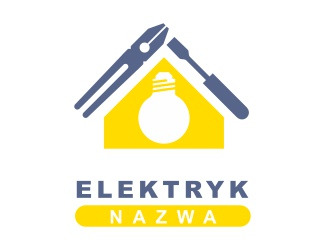 Projekt logo dla firmy Dla elektryka | Projektowanie logo