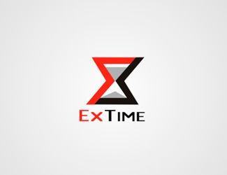 Projekt graficzny logo dla firmy online ExTime