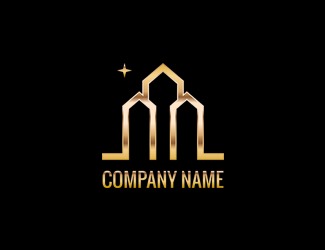 Projekt logo dla firmy nieruchomości | Projektowanie logo
