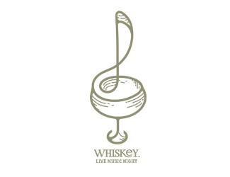 Projekt graficzny logo dla firmy online whisKEY