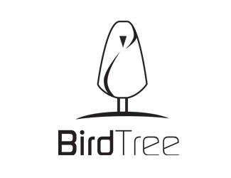 Projekt graficzny logo dla firmy online BirdTree
