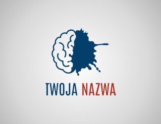 Projekt logo dla firmy Mózg | Projektowanie logo