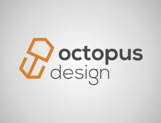 Projekt graficzny logo dla firmy online Octopus Design