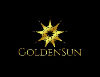 Projekt logo dla firmy  GoldenSun | Projektowanie logo