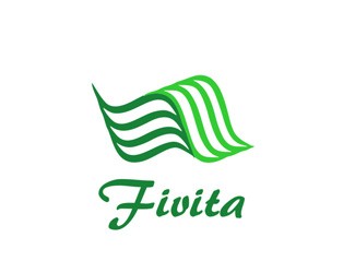 Projekt graficzny logo dla firmy online fivita