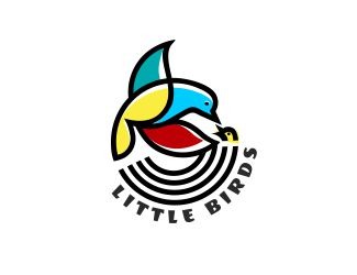Projektowanie logo dla firm online Little Birds