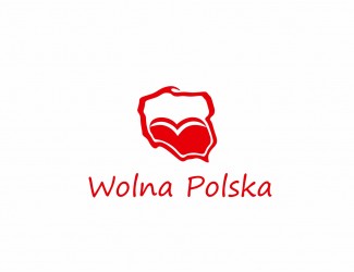 Projekt graficzny logo dla firmy online Wolna Polska