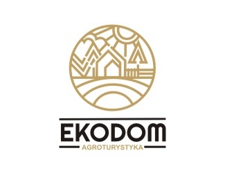 Projekt logo dla firmy Ekodom | Projektowanie logo