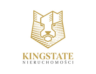 Projekt logo dla firmy KINGSTATE Nieruchmości | Projektowanie logo