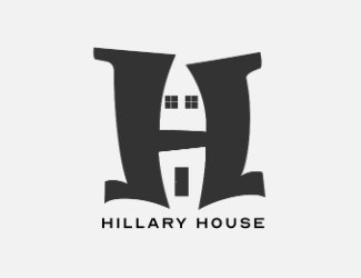 Projektowanie logo dla firmy, konkurs graficzny HILLARY HOUSE