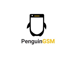 Projektowanie logo dla firmy, konkurs graficzny Pingwin GSM