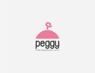 Projekt graficzny logo dla firmy online Logotyp Peggy