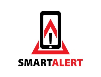 Projekt graficzny logo dla firmy online Smart Alert