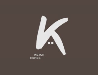Projekt logo dla firmy KETON HOMES | Projektowanie logo