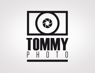 Projekt logo dla firmy Tommy Photo | Projektowanie logo