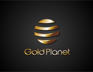 Projekt logo dla firmy Gold Planet | Projektowanie logo