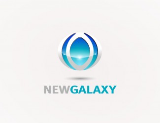 Projekt graficzny logo dla firmy online NEWGALAXY