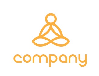 Projekt graficzny logo dla firmy online Yoga Master