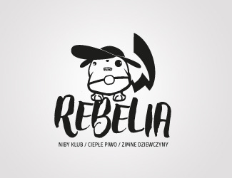 Projekt logo dla firmy Rebelia | Projektowanie logo