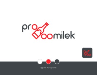 Projektowanie logo dla firmy, konkurs graficzny Promilek