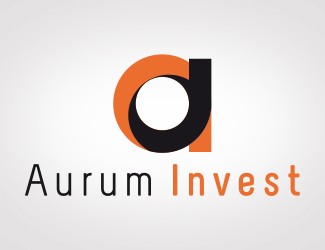 Projekt graficzny logo dla firmy online Aurum Invest