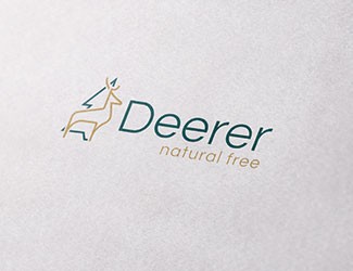 Projektowanie logo dla firm online Deerer