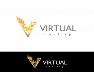 Projekt logo dla firmy VIRTUAL | Projektowanie logo
