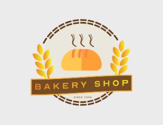 BAKERY SHOP - projektowanie logo - konkurs graficzny