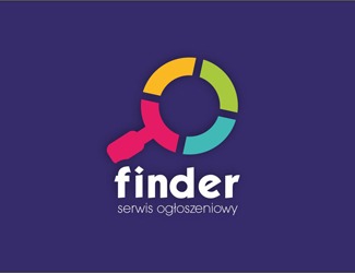Projektowanie logo dla firmy, konkurs graficzny finder