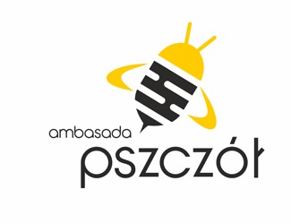 Projekt logo dla firmy AmbasadaPszczół | Projektowanie logo